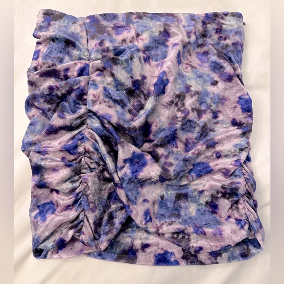 NWT ✨ Isabel Marant floral velvet mini skirt 38 - Picture 3 of 9